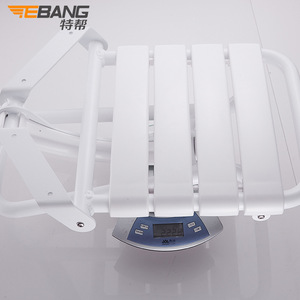 Chaise de douche murale pliable d'assistance spéciale, capacité de charge 150 kg, équipement de sécurité pour salle de bain - Product Image 3