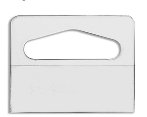 Tùy Chỉnh Rõ Ràng Nhựa PET Tự Dính Treo Tab - Product Image 5