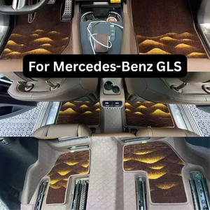 Ensemble complet de luxe personnalisation tous temps <span class=keywords><strong>tapis</strong></span> de voiture antidérapant nettoyage facile <span class=keywords><strong>tapis</strong></span> de sol pour <span class=keywords><strong>Mercedes</strong></span> pour <span class=keywords><strong>tapis</strong></span> de voiture Maybach - Product Image 4