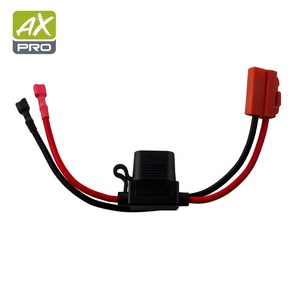 Çocuklar için 12V Akülü Kamyon Elektrikli ATV Ebike Akü Konektörü Uzatma Kablosu Kablo Demeti Kırmızı 2 Pinli Konektörlü - Product Image 1