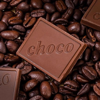 Chocolat noir solide en forme de billet de banque, emballage individuel, snacks, bonbons, vente en gros
