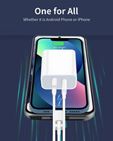 Precio de Fábrica Enchufe de Carga Rápida USB-C PD 20W para Teléfono Móvil con Cable Tipo C para iPhone 16 15