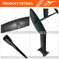 GY910 1218sqcm Waterplay Wing Hydrofoil Foil Board Kiteboarding Full Carbon Fiber Windsurfing Mast for Water Sports Kitesurf