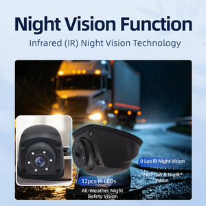 Caméra latérale AHD 1080P avec capteur CMOS AR0130 <span class=keywords><strong>de</strong></span> 1/3 pouces, caméra <span class=keywords><strong>de</strong></span> vision nocturne étanche IP68 pour la marche arrière des bus - Product Image 2