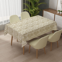 Nappe rectangulaire florale en PVC RNPT 60x102 – Nappe anti-taches facile à nettoyer pour table à manger et dîner en famille