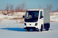 Fourgonnette électrique Runhorse EEC L7e, mini-camion de fret compact, autonomie de 201 à 300 km, moteur de 50 kW, certifié EEC COC pour les marchandises légères