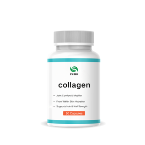 Cápsulas de Péptidos de Colágeno Marino 500mg |   Tipo I y Tipo III de Pescado Salvaje |   Cápsulas de Colágeno con Péptidos para el Cuidado de la Piel y el Cabello - Product Image 1