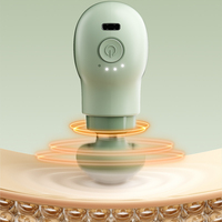 Pistolet de massage intelligent Tech Love, appareil de thérapie musculaire en jade, pistolet de percussion portable et silencieux pour la relaxation corporelle