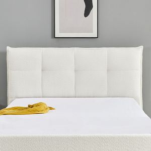 Cama de Lujo Tamaño King, Juego de Muebles de Dormitorio para Hotel, Camas Tapizadas de Lujo, Camas Dobles de Tela, Cama Moderna y Suave - Product Image 6