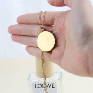 Thiết Kế Độc Đáo Màu Đỏ Đá Quý Tinh Thể Quyến Rũ Mề Đay 18K Mạ Vàng Nổi Saint Benedict Huy Chương Mề Đay Vòng Cổ - Product Image 5