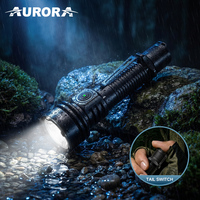 Lampe torche LED en aluminium haute puissance Aurora Outdoor 20W, lampe torche tactique LED d'urgence
