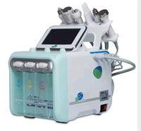 Hydra 7-en-1, instrument de soin du visage à jet d'oxygène blanchissant, exfoliation microcristalline au diamant, brosse nettoyante pour le visage