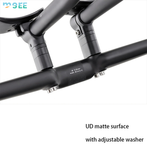 SeeMore ODM/OEM Extensions de guidon aérodynamiques pour vélo de route, en carbone, avec accoudoirs à clipser pour vélos de trial, gravel et VTT - Product Image 3