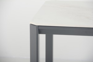 Mesa de comedor de cerámica personalizada blanca o de color moderna de estilo italiano superventas para comedor - Product Image 3