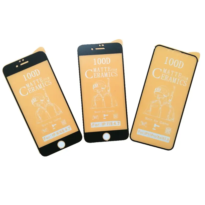 Полное покрытие матовая керамика для iphone 11 11Pro мягкое противоударное закаленное стекло для iPhone Защита экрана