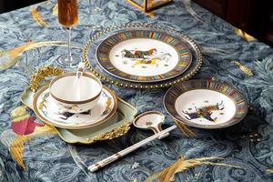 Trung Quốc Phổ Biến Nhất Nhà Hàng Giá Rẻ Bộ Đồ Ăn Gốm Châu Âu Bộ Đồ Ăn - Product Image 5