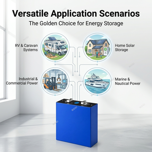 Cellule de batterie LiFePO4 haute capacité 334Ah, courant de décharge de pointe 3C, batterie pour véhicule électrique, cellules de batterie LFP de qualité supérieure grade A - Product Image 5