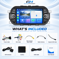 Pour FIAT TIPO EGEA 2015-2017 Podofo 7" Autoradio Android 6+128G Carplay & Android Auto sans fil Stéréo GPS Wifi DSP BT DVR