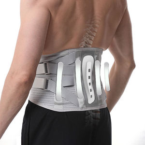 Ceinture lombaire médicale avec 4 plaques de soutien biomimétiques élargies et rembourrage lombaire 3D - Product Image 1