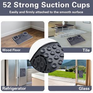 Hot-selling Pet Feeding <b>Mat</b> Silicone Licking <b>Mat</b> Non-slip Durable Suitable for Puppy Kitten Slow Food Interactive Pet Food <b>Mat</b> - Product Image 3