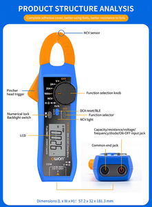 OWN CM2100B <b>Clamp</b> Meter 20000 Counts Current and Product Category Meters CM2100B - Product Image 6