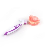 Oence — brosse à dents de nettoyage, pour dentier les fausses dents, logo privé, vente en gros