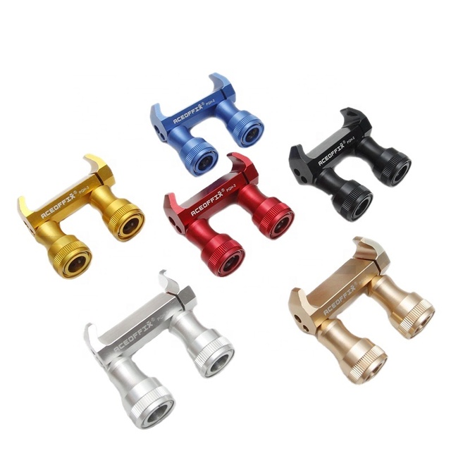 Aceoffix Quick Release Bike Pedals Holder Bracket Adapter for Brompton Pikes Fnhon Saddle Mount MKS Aceoffix Bicycle Accessories