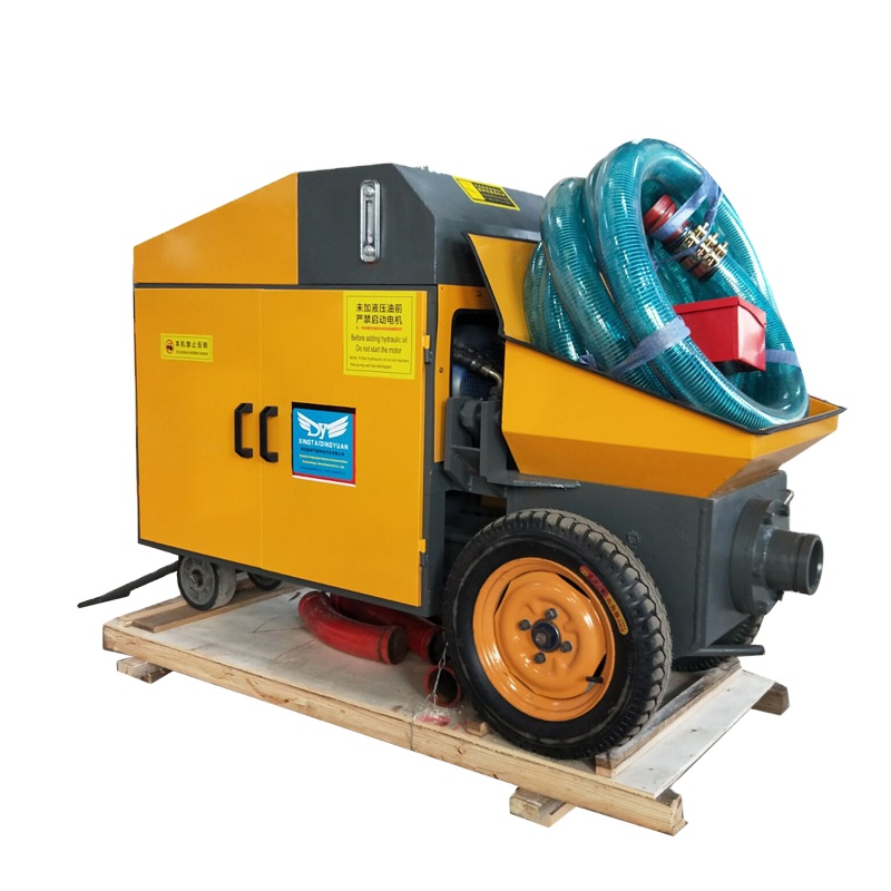 Вторичная конструкция минометного высокоэффективного дизельного насоса для тонкого бетонного транспортирующего насоса на строительной площадке