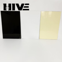 Plaque supérieure de corps de guitare DIY HIVE résistante aux rayures, disponible en trois couleurs, panneau vierge brillant pour guitare électrique