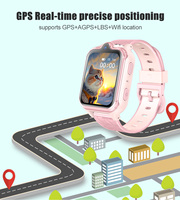 Reloj Inteligente Android 4G con Doble Cámara, Pantalla Táctil, Reloj de Pulsera para Niños con Llamadas, Localización Remota, Rastreador GPS para Niños con Geofence
