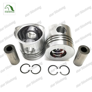 4d92 Piston 6140-31-2113 cho <span class=keywords><strong>KOMATSU</strong></span> D65PX-15 Xe ủi đất PC200-6 máy xúc WA320-7 loader s6d120e Máy phát điện đặt - Product Image 1