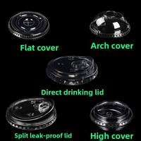 Gobelets transparents en PS/PET à paroi simple de 16 oz - Contenants jetables durables pour boissons froides avec revêtement UV, haute qualité, option de logo personnalisé en gros