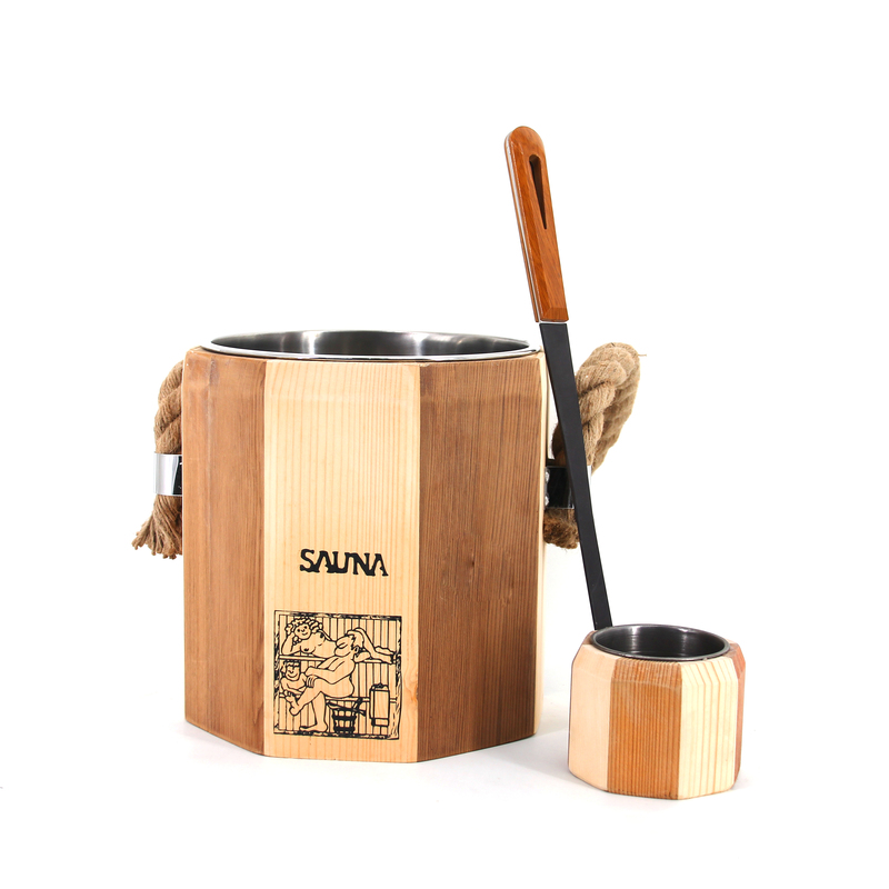 WZ 04 Pine Wooden Sauna Bucket