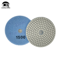 Almohadillas de pulido de diamante de alta calidad 7 Setp almohadillas de pulido de diamante de resina de 100mm disco abrasivo para mármol/granito/cuarcita