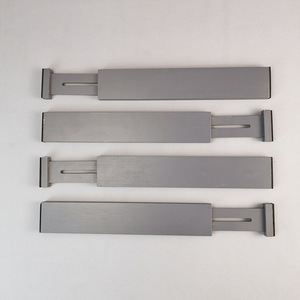 Ensemble de séparateurs de tiroirs en bambou <span class=keywords><strong>DIY</strong></span> pour salle de bain, tiroirs de <span class=keywords><strong>bureau</strong></span> et organisation de l'espace - Product Image 6