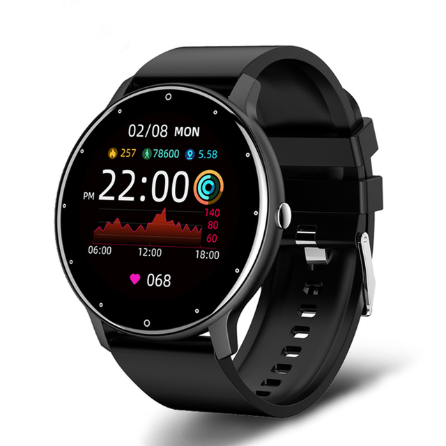 2025 New Smart Watch Women Men Full Touch Screen 5.2 Call Waterproof Watches Sports Fitness Tracker Factory IP67 ZL02