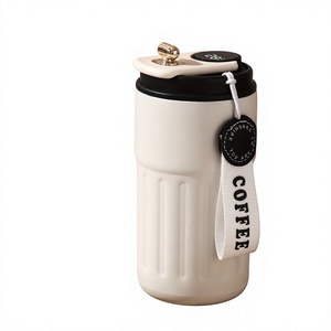 New Design Double Wall Stainless Steel Insulated Smart Travel <b>Coffee</b> Milk Mugs Water <b>Bottle</b> With LED Temperature Display - Product Image 6