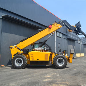 4Ton 18M Manipulador telescópico Carretilla elevadora telescópica de granja todo terreno con elevador de construcción de cubo Manipulador telescópico a la venta - Product Image 2