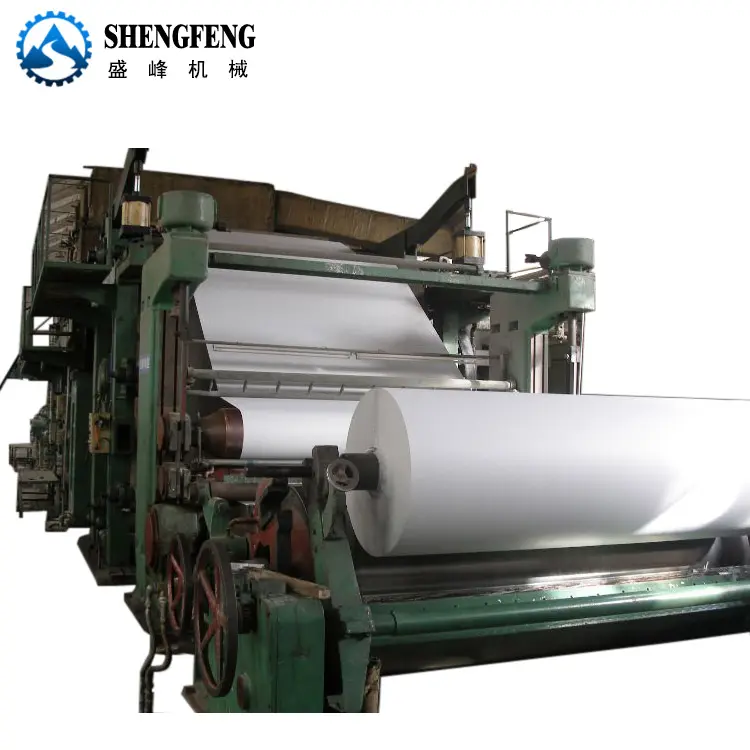 Machine de fabrication de papier d'impression de format a4