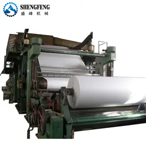 Macchina per la produzione di carta da stampa per carta da copia in formato a4 di fornitura di fabbrica