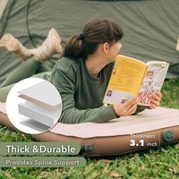 Tapis de camping pliable et auto-gonflant en TPU épais et imperméable, durable pour la randonnée, l'alpinisme et l'utilisation de la voiture