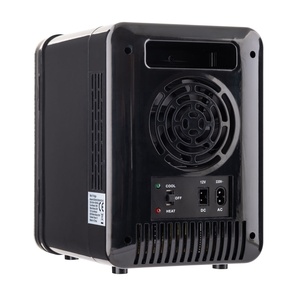 Nevera Portátil Térmica Negra Personalizada de 4L y 6 Latas para Cosméticos, Maquillaje, Belleza, Oficina, Camping, Auto, Tienda de Campaña - Product Image 2