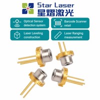 Diode laser rouge ROHM RLD65NZX2 650nm 5mW TO-18 pour module de capteur de détection photoélectrique industrielle