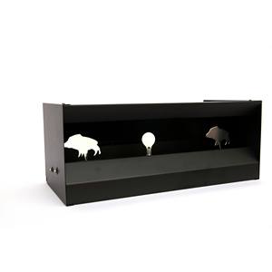 Objetivo de tiro de acero de reinicio automático Shero 4x objetivo de tiro de pato de caza Gallary Pellet <span class=keywords><strong>Catcher</strong></span> objetivo de Metal - Product Image 3