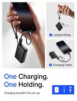 LISEN 2026 Nouvelle Mini Batterie Externe de Poche 10000mAh Portable 45W Charge Rapide Affichage Numérique pour Téléphone Portable Voyage en Avion Bureau