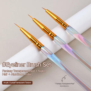 Nouveau modèle transfrontalier – Pinceau à <span class=keywords><strong>ongles</strong></span> portable en acrylique ultra-fin <span class=keywords><strong>de</strong></span> style japonais pour le <span class=keywords><strong>dessin</strong></span> <span class=keywords><strong>de</strong></span> lignes complexes et la sculpture <span class=keywords><strong>de</strong></span> fleurs - Product Image 2