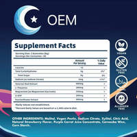 Compléments de mélatonine pour un sommeil naturel, Gummies de mélatonine, Compléments pour le sommeil, Gummies naturels pour le sommeil des adultes