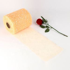 Red de gasa de punto de nieve de 15CM, materiales de embalaje de ramo de flores frescas, papel de embalaje floral de regalo al por mayor - Product Image 5