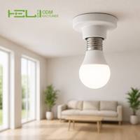 Ampoule LED 10W, fabricant, 100-265V, DOB, CRI80, angle de faisceau 220°, 950Lm, A60, 107mm, HB, V0, ignifuge, boîtier PAL+PC