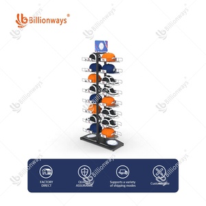 Baseball Cap <strong>Display</strong> Rack Durable Customizable Metal <strong>Hat</strong> <strong>Display</strong> <strong>Stand</strong> for Retail Stores - Product Image 6